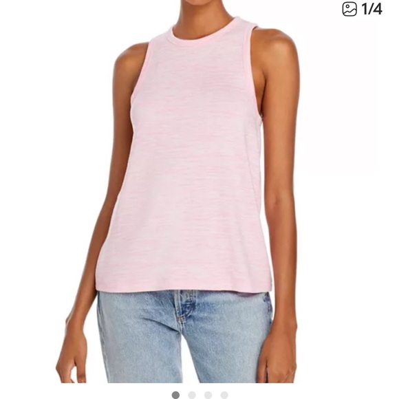 Pink Ribbed Tank Top 2 - Picture 2 of 13